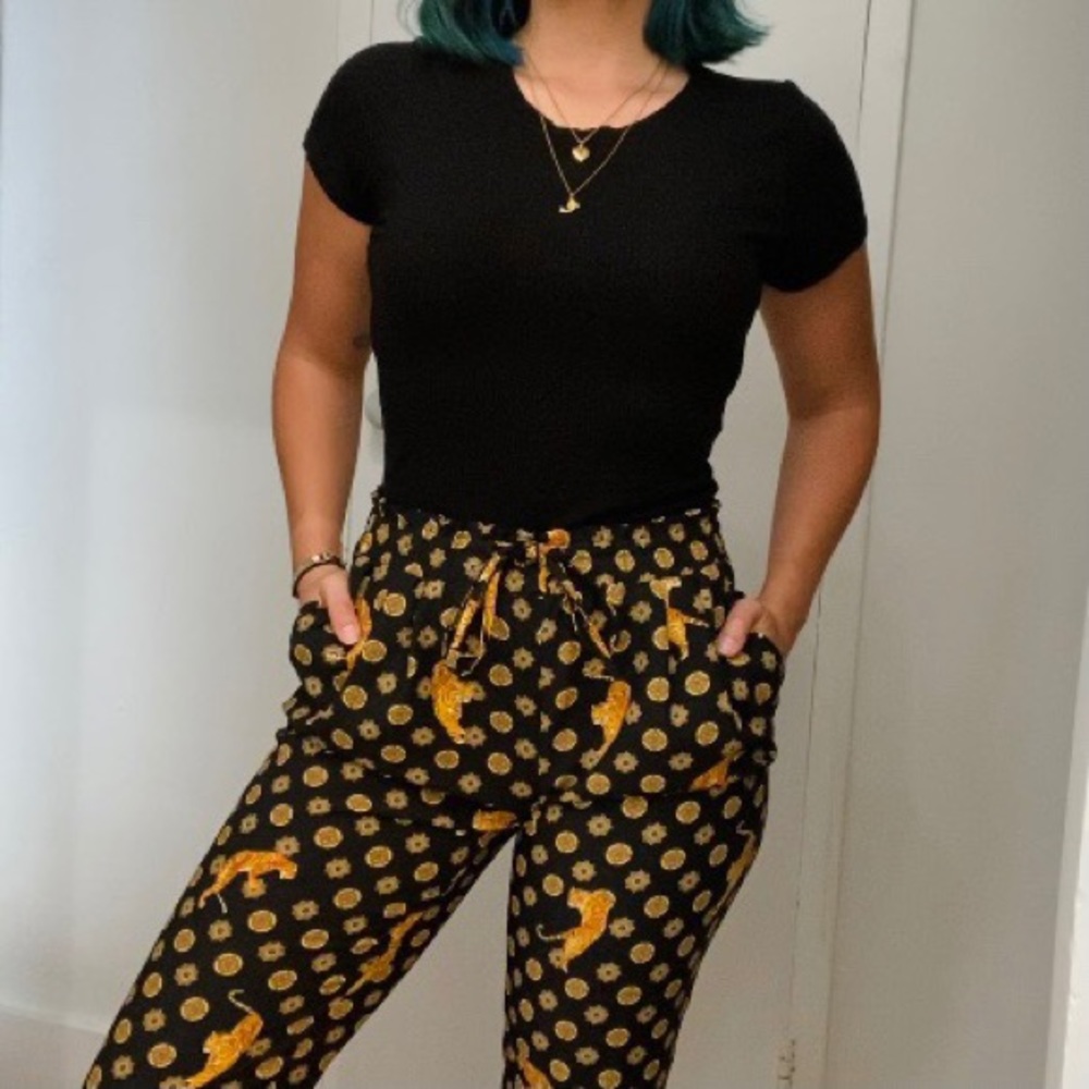 ZARA Tiger Pants - M